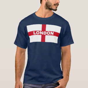 Camiseta Bandeira engraçada da cidade de Londres em inglês