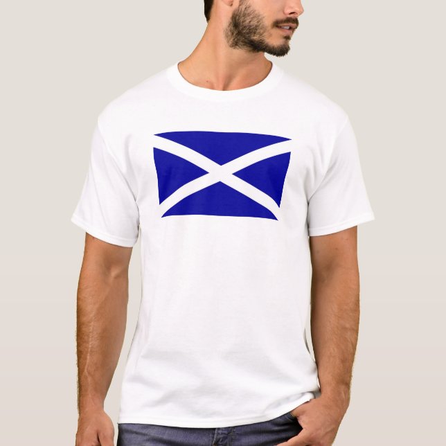Camiseta Bandeira escocesa (Frente)