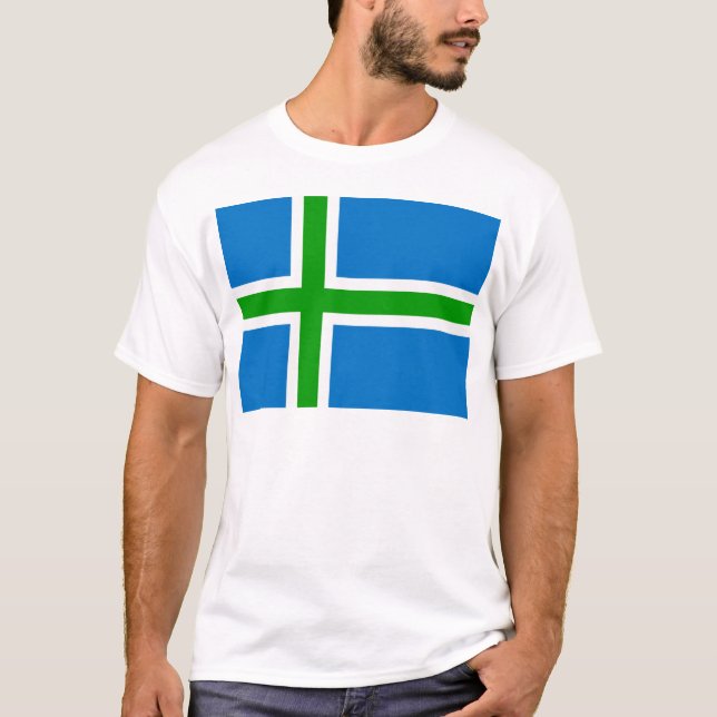 Camiseta Bandeira escocesa das montanhas (não oficial) (Frente)
