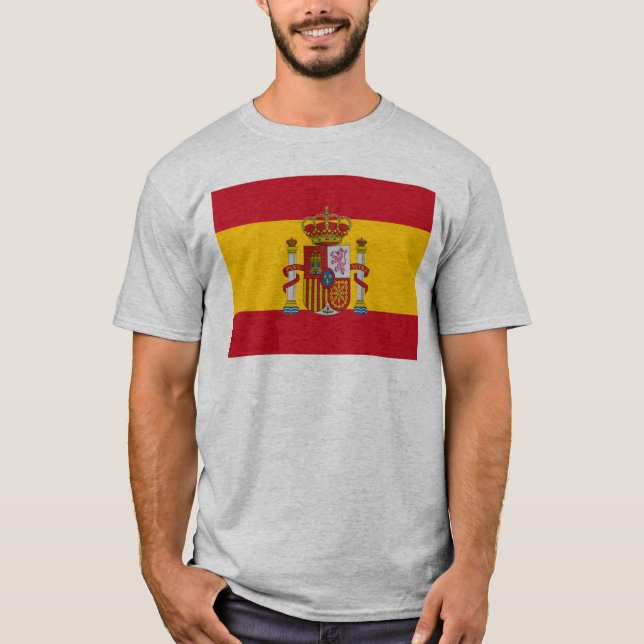 Camiseta Bandeira espanhola (Frente)