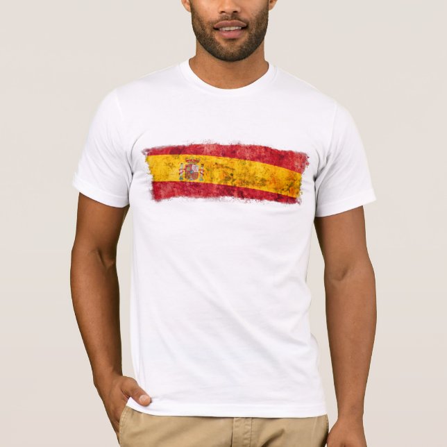 Camiseta Bandeira espanhola (Frente)