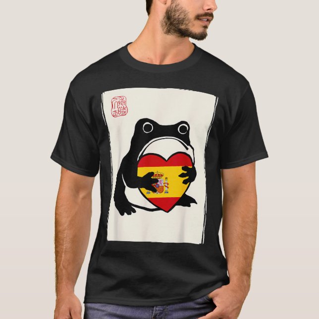 Camiseta Bandeira Espanhola (Frente)