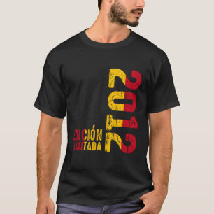 Camiseta Bandeira espanhola 2012 Ano 2012 2012 Desde 2012