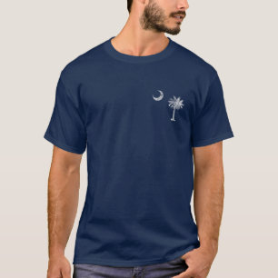 Camiseta Bandeira Estadual Da Família Residencial Da Caroli