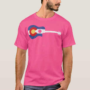 Camiseta Bandeira Estadual Da Música Do Colorado - Acústica