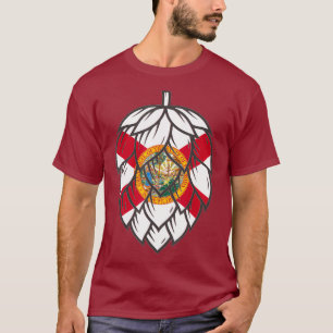Camiseta Bandeira Estadual do Salto de Cerveja da Flórida C