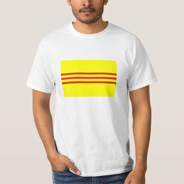 Camiseta bandeira étnica sul de Vietnam (Frente)