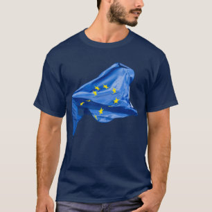 Camiseta bandeira europeia