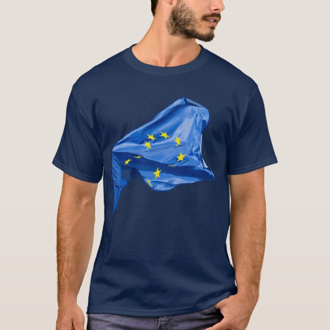 Camiseta bandeira europeia (Frente)