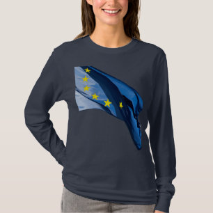 Camiseta bandeira europeia