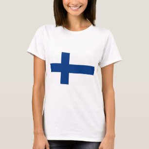 Camiseta Bandeira finlandesa (Finlândia)