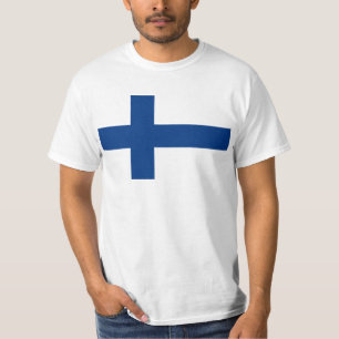 Camiseta Bandeira Finlândia FI