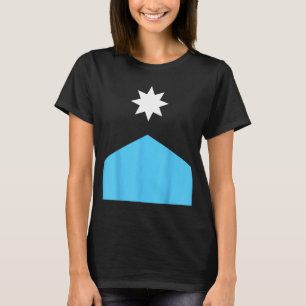 Camiseta Bandeira Forte do Novo Estado de Minnesota