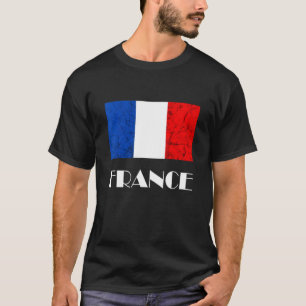 Camiseta Bandeira França Bandeira Francesa Raízes Francesas