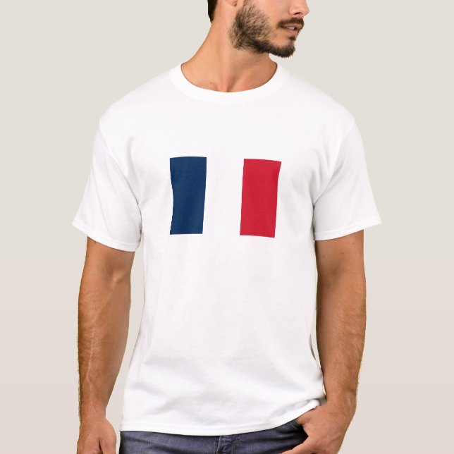 Camiseta Bandeira Francesa (Frente)