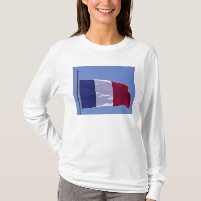 Camiseta bandeira francesa (Frente)