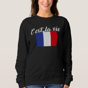 Camiseta Bandeira francesa França C'est La Vie Y'all