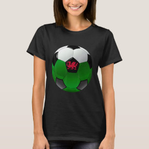 Camiseta Bandeira Futebol Futebol País de Gales Meninos Cri