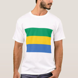 Camiseta Bandeira Gabonesa (Gabão)