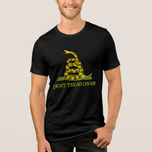 Camiseta Bandeira Gadsden Don't Tread On Me Masculino