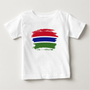 Camiseta Bandeira Gâmbia