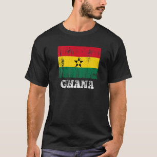 Camiseta Bandeira Gana do Orgulho Gana Bandeira 1 do Gana