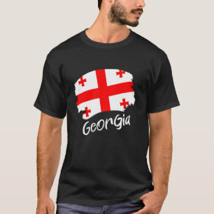 Camiseta Bandeira Georgiana Geórgia