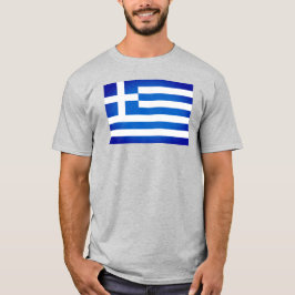 Camiseta bandeira grega