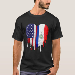 Camiseta Bandeira H do Patrimônio Hispânico Americano do Pa