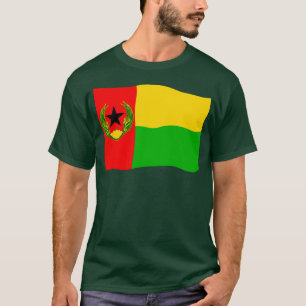 Camiseta Bandeira Histórica de Cabo Verde Acenada