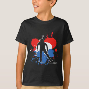 Camiseta Bandeira Holandesa Biathlonist - Holandês Biathlon
