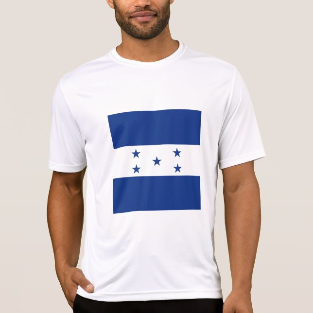 Camiseta bandeira Honduras (Frente)