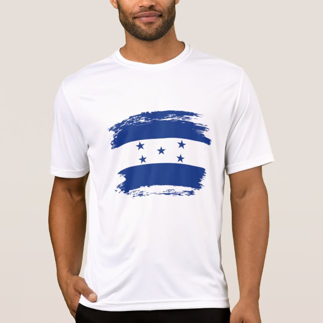Camiseta bandeira Honduras (Frente)