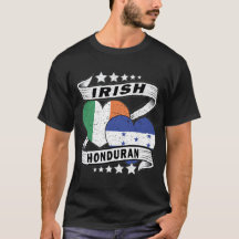 Bandeira Hondurenha E Irlandesa