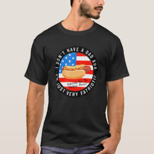 Camiseta Bandeira Humor-Americano de Bacalhau Pai na Cara G