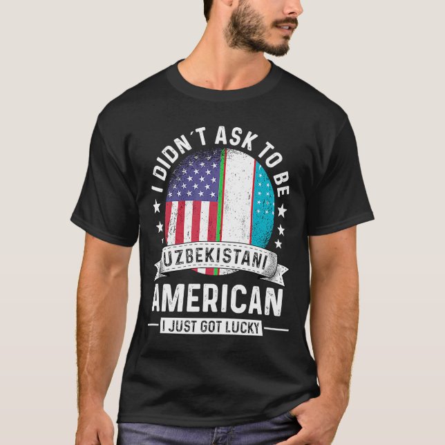 Camiseta Bandeira Humor Crescente do Patriota Americano do  (Frente)