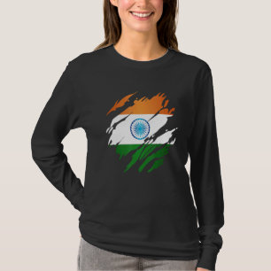 Camiseta Bandeira indiana Índia