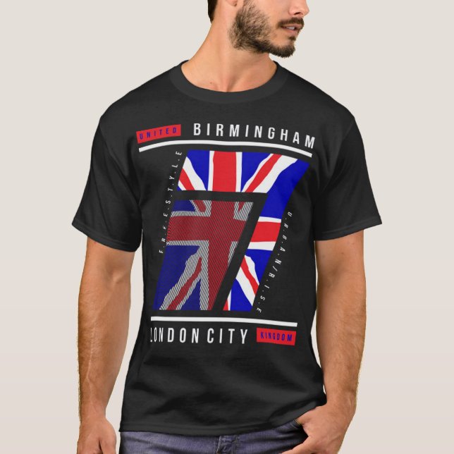 Camiseta Bandeira Inglaterra (Frente)