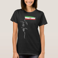 Bandeira iraniana Irã livre Irã Azadi Eu apoio as