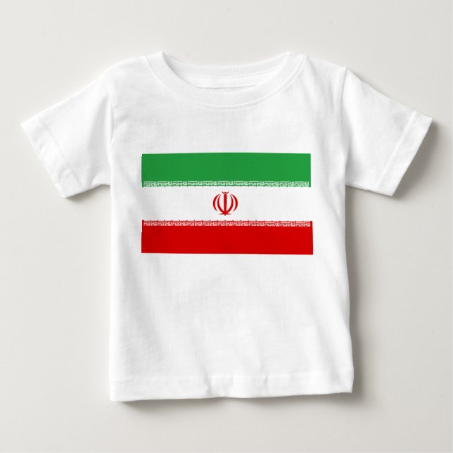 Camiseta Bandeira Iraniana (Irã) (Persa) (Frente)