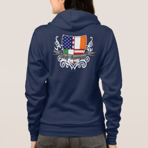 Camiseta Bandeira Irlandês-Americana do protetor