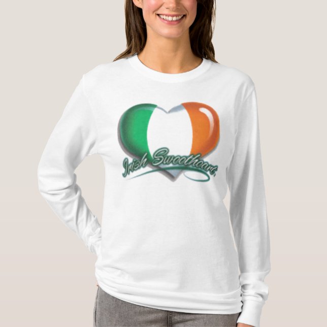 Camiseta Bandeira irlandesa (Frente)
