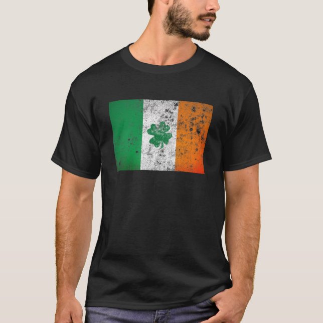 Camiseta Bandeira irlandesa (Frente)