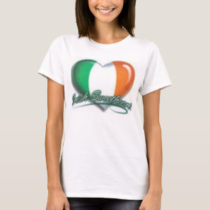 Camiseta bandeira irlandesa