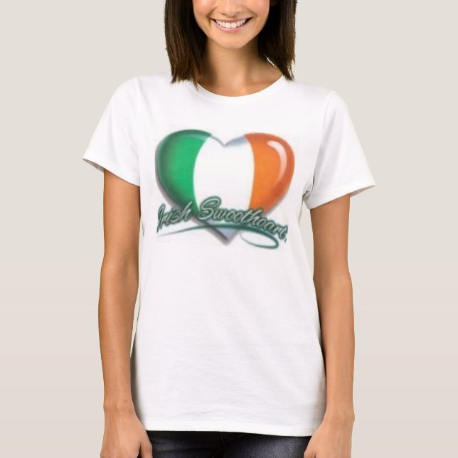 Camiseta bandeira irlandesa (Frente)