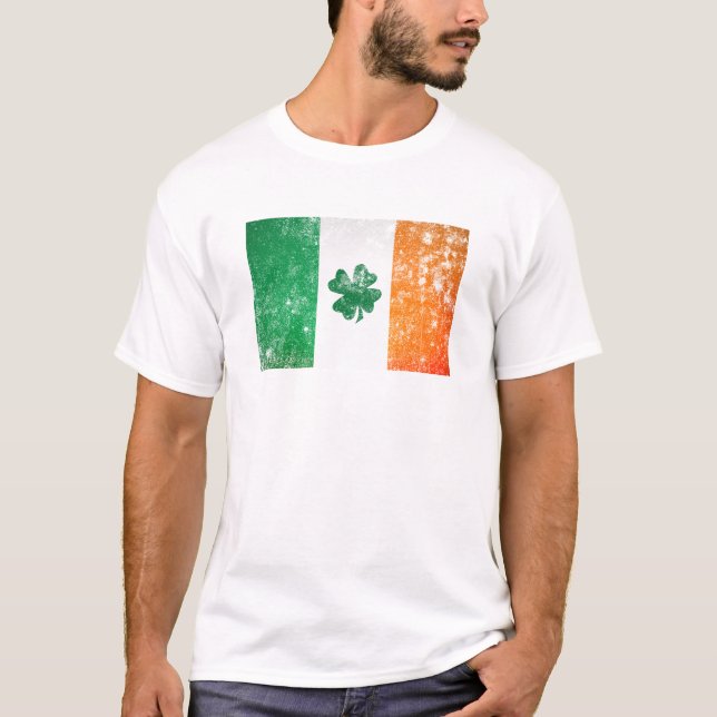 Camiseta Bandeira irlandesa (Frente)