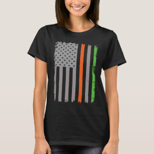 Camiseta Bandeira Irlandesa Americana