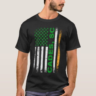 Camiseta Bandeira Irlandesa Americana CADES, SC