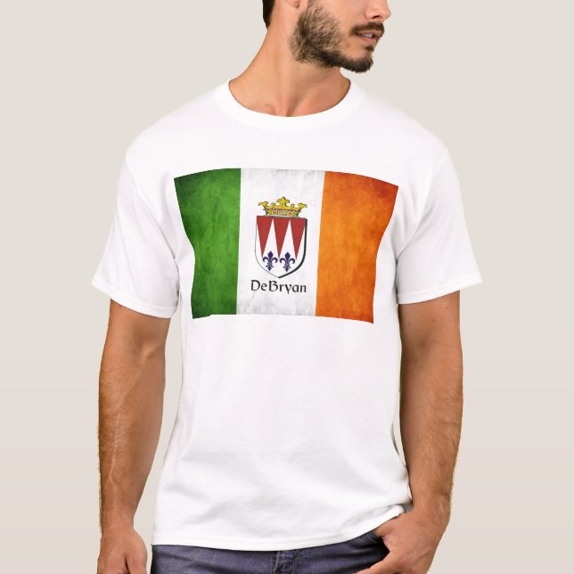 Camiseta Bandeira irlandesa DeBryan (Frente)