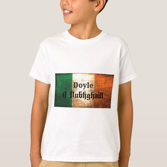 Camiseta Bandeira irlandesa Doyle (Frente)